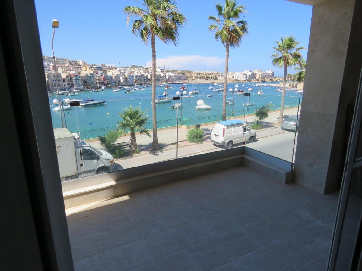 Aquamarine Sea Front Apartments - First Floor Марсаскала Экстерьер фото